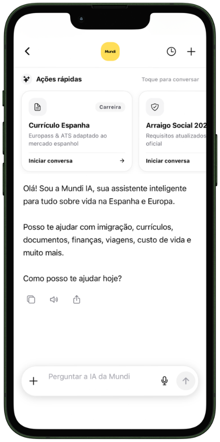 IA - App do Imigrante